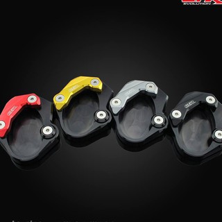 แผ่นรองขาตั้งข้าง(2ชิ้น) GTR NINJA400 VESPA Z1000เก่า (BB) ราคา570