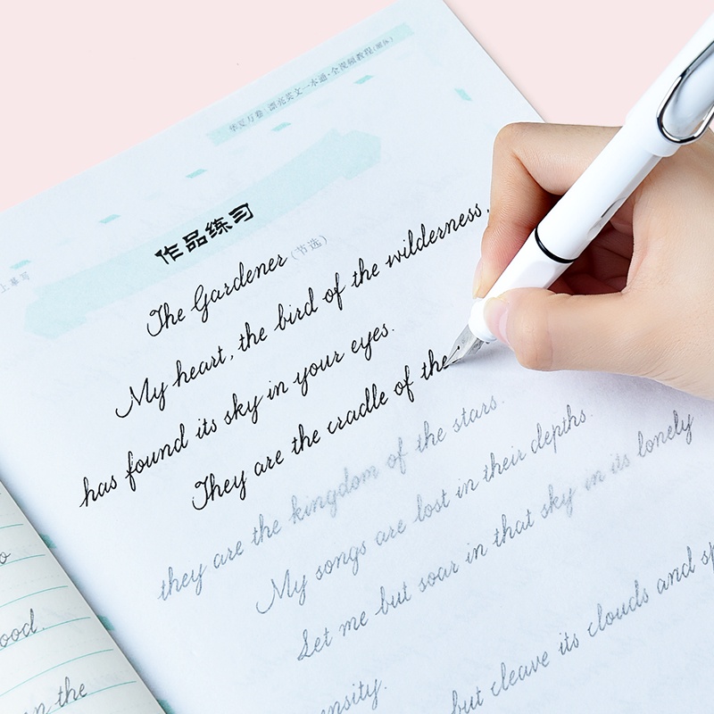 英语字帖意大利斜体圆体手写印刷体练字English leanning/English writing/ข้อความและโพสต์ภาษาอังกฤษ*