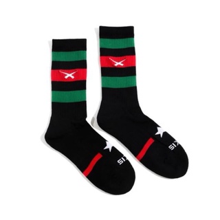 SLUM LTD - RG Stripes Sock Black