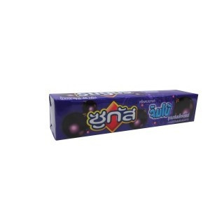 SUGUS JUMBO BLACKCURRANT ลูกอมเคี้ยวหนึบ กลิ่นแบล็คเคอเรนท์ แบบแท่ง 48G.