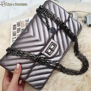 KEEP shoulder chevron  chain handbag ของแท้ ราคาถูก