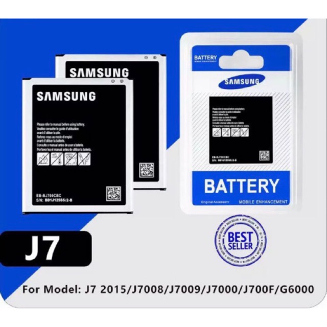 🔥แบต Samsung J7 2015 (เจ 7) BatteryJ700（SM-J700F SM-J700H/DS）
