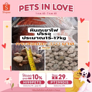 หินภูเขาไฟ Pumice Stoneเป็นวัสดุกรองบ่อปลา,ตู้ปลา ที่ดีมีประโยชน์ มีรูพรุนสูง มีแร่ธาตุที่มีประโยชน์