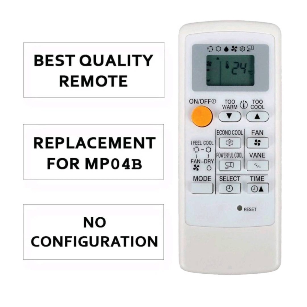 ออกใบกำกับภาษีได้ Mitsubishi Electric รุ่น Mr.Slim Econo MH14A/MP07/MP07A/MH08B/M09/FG09/MH12A ใช้ได้กับรุ่นที่ระบุ 0026 รูปที่ 2