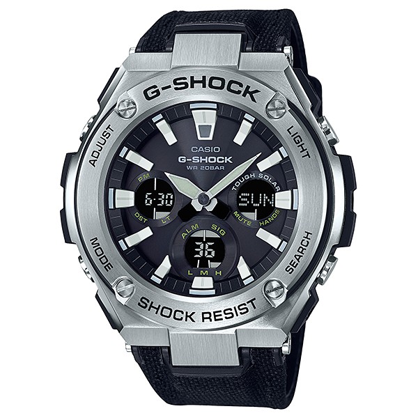 นาฬิกา Casio G-Shock G-STEEL รุ่น GST-S130C-1A (สายผ้า CORDURA) ของแท้ รับประกัน1ปี