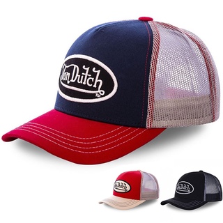 Von Dutch Brand หมวกเบสบอล หมวกตาข่าย ฤดูร้อน สําหรับผู้หญิง ผู้ชาย