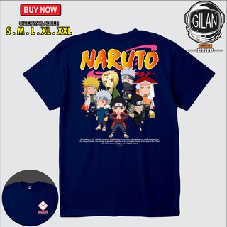 เสื้อยืดผ้าฝ้ายพรีเมี่ยม เสื้อยืด ลายการ์ตูนอนิเมะ NARUTO 7 HOKAGE S-5XL