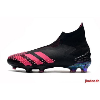 Adidas Predator Mutator 20 Falcon Black Powder รองเท้าฟุตบอลกีฬาลำลองระดับสูง