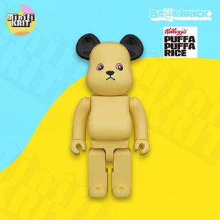 BE@RBRICK Kellogg "PUFFA PUFFA RICE" SOOTY THE BEAR 400％ | ของแท้พร้อมส่ง