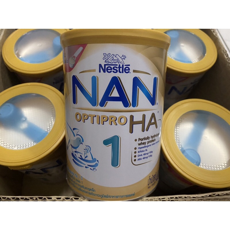 นมผง Nestle Nan Optipro HA สูตร 1 (แนน เอชเอ) ขนาด 400 g