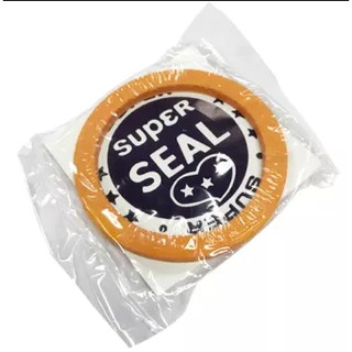 Super SEAL ยางคอกา ลูกยางลองคอกาพ่นสี ปะเก็นคอกาพ่นสี ป้องกันการซึมผ่านของเหลว 1ถุง มี 2เส้น สีส้ม #MMA102