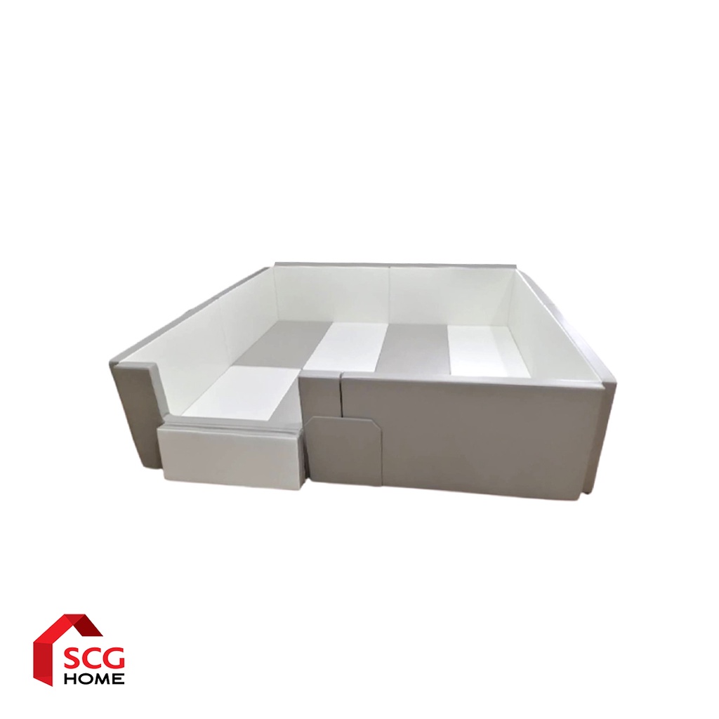 Geko คอกกั้นเด็ก ขนาด 6 ฟุต หนัง PU