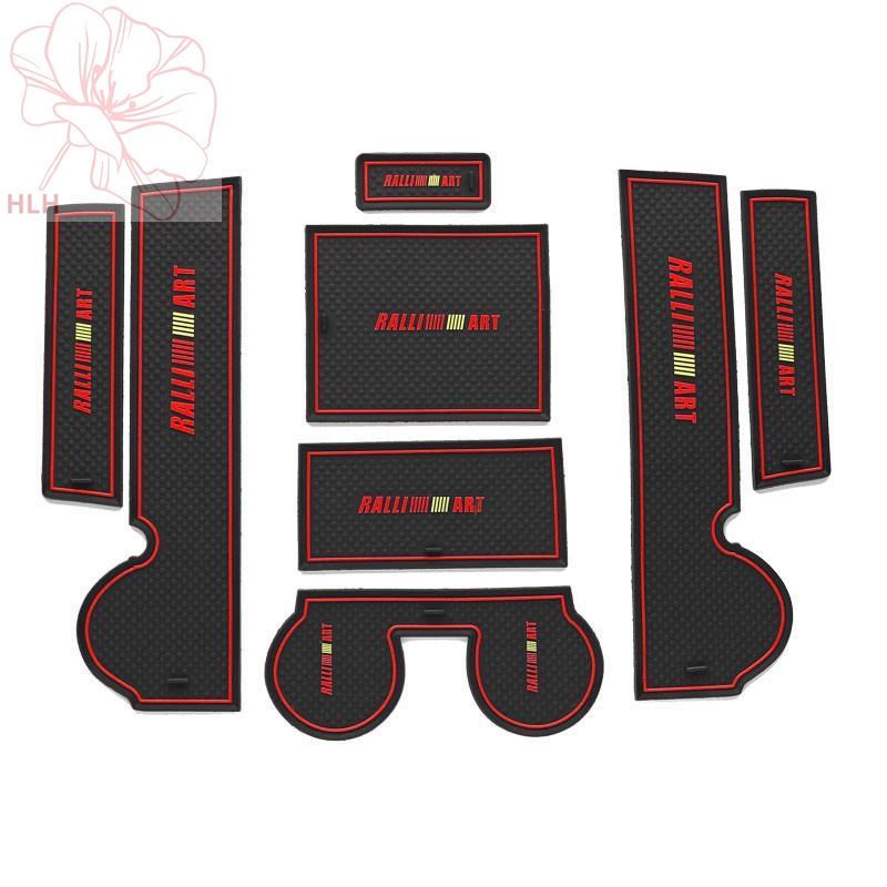 Mitsubishi 10-15 wing god แผ่นรองประตู water coaster wing god interior modified storage storage pad 