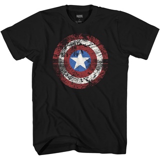 New  Captain America Shield Logo Mens Avengers T-Shirt sale