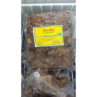 ก้านเห็ดหอมปรุงรสเจ (เทียนเซียง) ไม่ใส่ไข ขาเห็ดหอม 100% อาหารเจ อาหารมังสวิรัติ ขนาด 500 กรัม