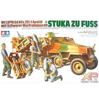 [Tamiya] 1/35 : German Sd.Kfz.251/1 Ausf.D mit Schwerer Wurfrahmen 40 Stuka Zu Fuss (TA 35151)