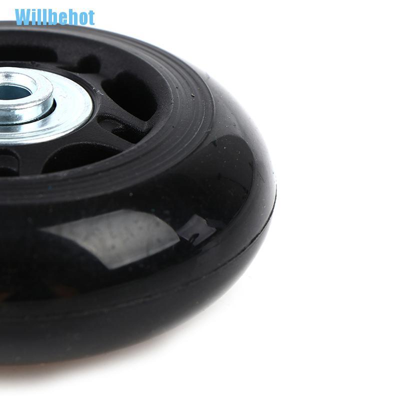 (Willbehot) อะไหล่ซ่อมแซมล้อกระเป๋าเดินทาง 68 มม. 2 ชุด