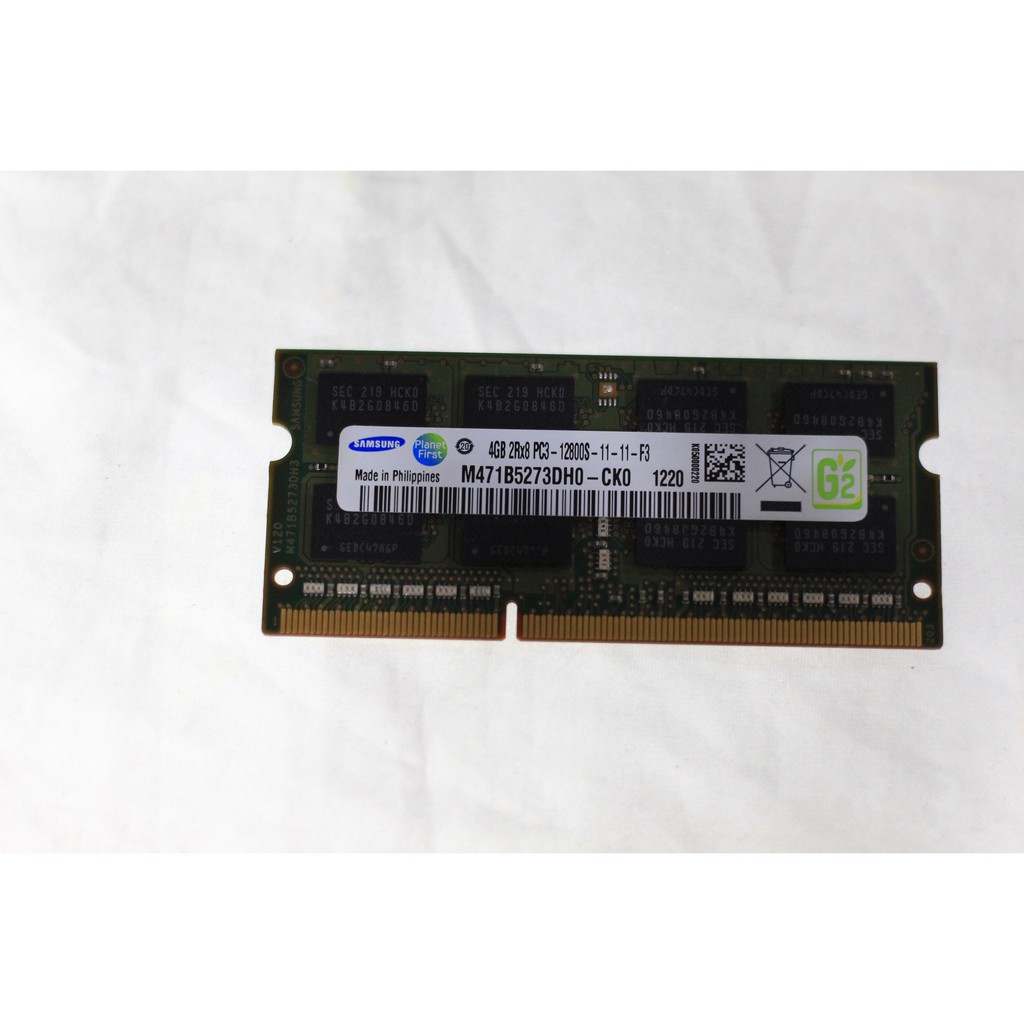 แรมโน๊ตบุ๊ค DDR3 Samsung 4GB BUS 1600