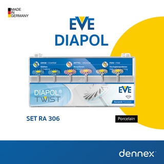 ชุดหัวขัด EVE " DIAPOL TWIST " Set RA 306