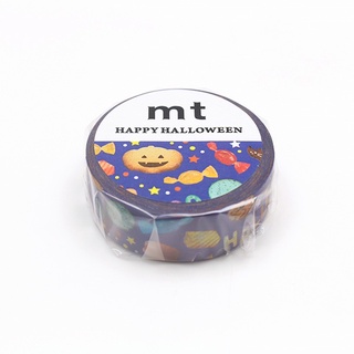 mt Halloween snacks (MTHALL24) / เทปตกแต่งวาชิ ลาย Halloween snacks แบรนด์ mt masking tape จากประเทศญี่ปุ่น