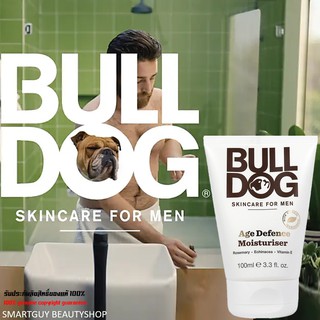 Bulldog Age Defence Moisturiser 100ml ครีมมอยซ์เจอร์ไรเซอร์บำรุงผิวหน้าสูตรพรีเมี่ยมสำหรับผูชาย