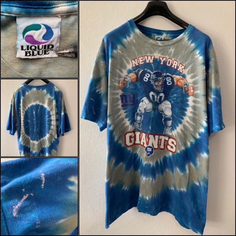 เสื้อ NY GIANTS 90s By Liquid Blue ( มือสอง )