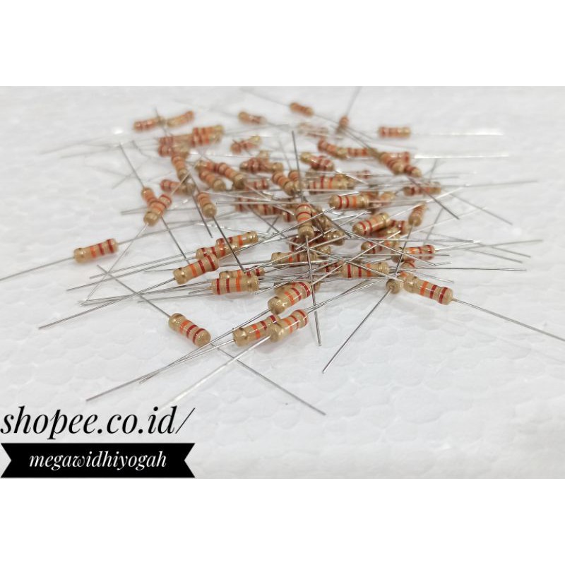 ตัวต้านทาน 22Kohm 1/2Watt / 22K ohm 1/2watt