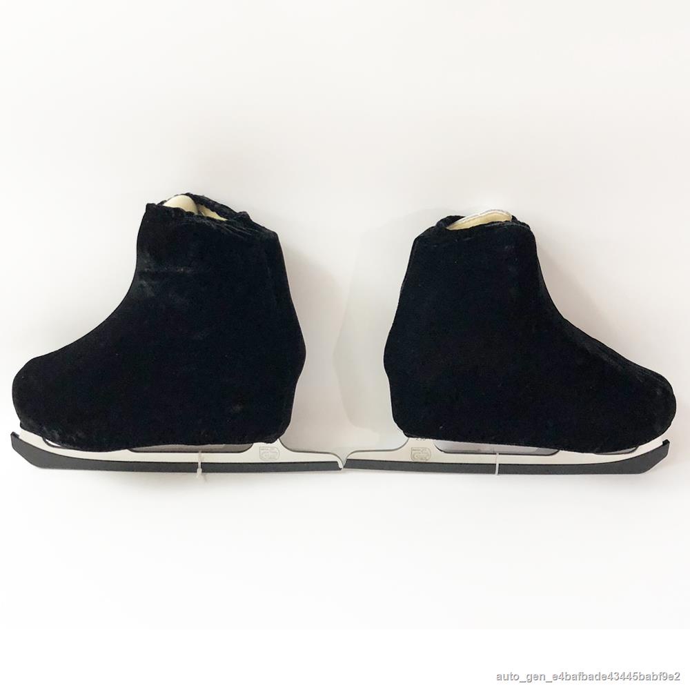 One Pair Ice Skating Figure Skating Shoes Velvet Cover Roller Skate ...