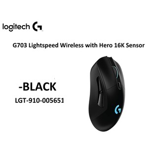 G703 Lightspeed Wireless with Hero 16K Sensor รุ่น LGT-910-005642