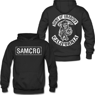 เสื้อฮู้ดดี้ แบบสวมสองด้าน พิมพ์ลาย Sons Of Anarchy Samcro