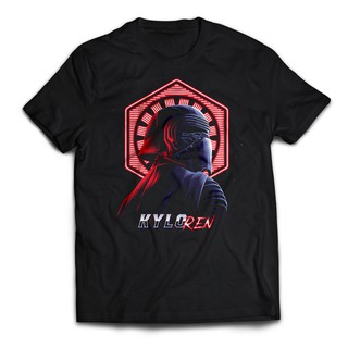 GILDAN เสื้อยืดแขนสั้นลําลอง ผ้าฝ้าย 100% พิมพ์ลายกราฟฟิค Kylo Ren พรีเมี่ยม