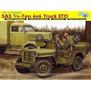 Dragon Model 1/35 DRA6725 SAS 1/4-TON 4X4 TRUCK ETO