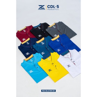 เสื้อโปโลชาย คอจีน Cadenza รุ่น CDL-5 ของแท้ 100% ไซส์ S-XL