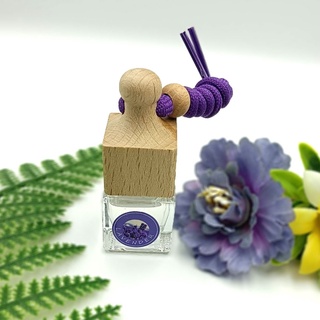 Homdee Car Aroma Diffuser LAVENDER หอมดี น้ำหอมปรับอากาศ น้ำหอมแขวนรถยนต์ น้ำหอมรถยนต์ กลิ่น ลาเวนเดอร์ 8 มล.