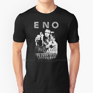 เสื้อยืด พิมพ์ลาย Eno Brian Music Pop Iggy Bowie Low Stooges สไตล์คลาสสิก สําหรับผู้ชาย 834816