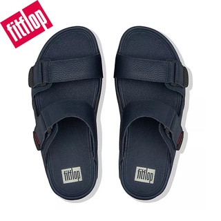 [พร้อมส่ง] Fitflops GOGH MOC รองเท้าแตะชายหาด หนังวัวแท้ สามารถปรับได้ แฟชั่นฤดูร้อน สําหรับผู้ชาย 2022