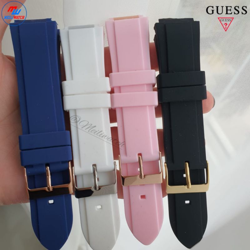 GUESS WATCH RUBBER STRAP