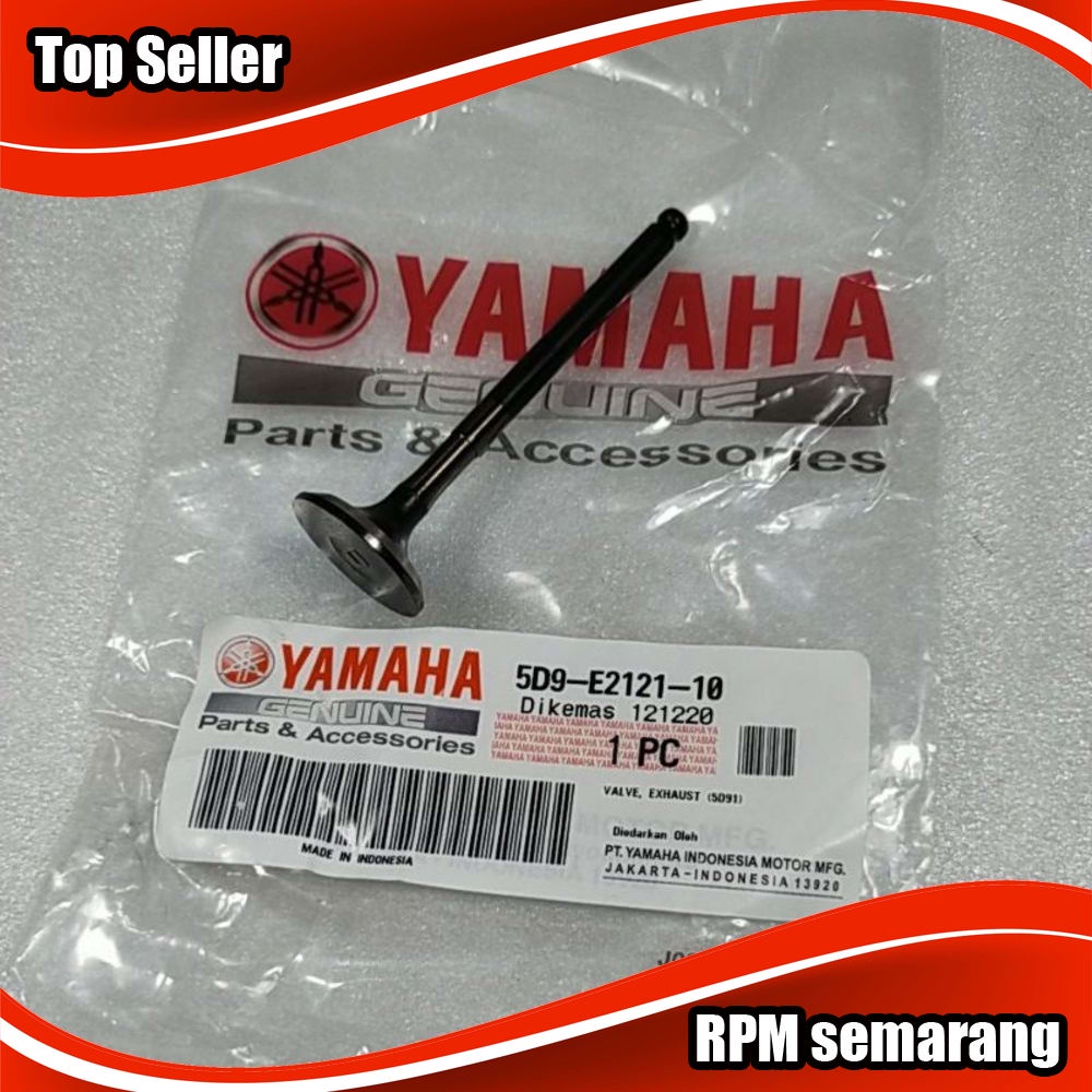วาล์วไอเสีย Yamaha Vega ZR EX ดั้งเดิม 5D9-E212-10 - TOPSemarang