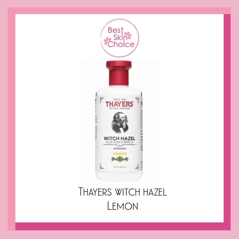Thayers Astringent Witch Hazel Aloe Vera Formula #Lemon 355 ml