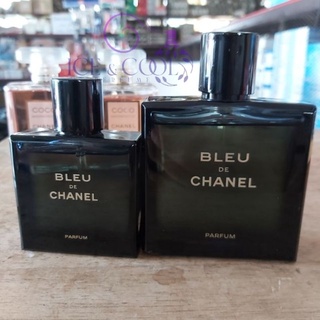 Chanel Bleu PARFUM 50ml,100 ml.ตัวหนังสือสีทอง💐แท้100%