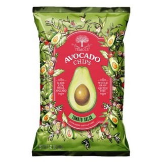 ทีโมเล่ ขนมอะโวคาโดอบกรอบ อะโวคาโด Avocado Chip อัลมอนด์ Almond ชีส มะเขือเทศซัลซ่า เกลือ 40 g #TP