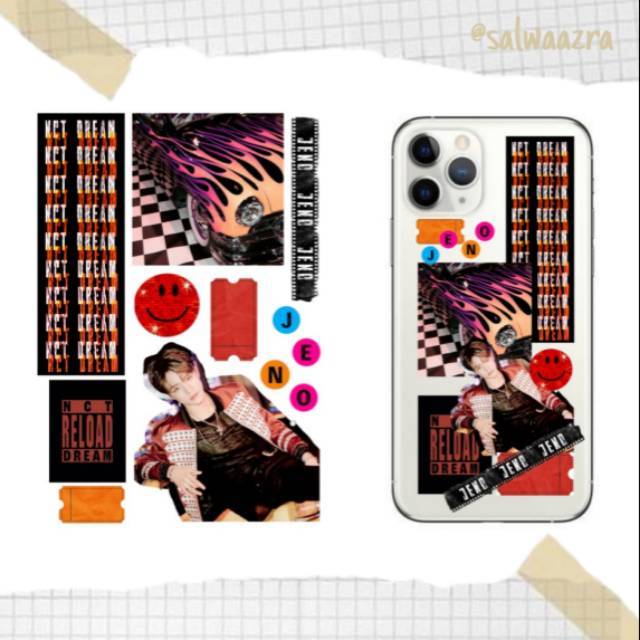 สติ๊กเกอร์ NCT DREAM RELOAD VER. RIDIN STICKER CASE LP BOOK ( RENJUN JENO HAECHAN JAEMIN CHENEL JISU