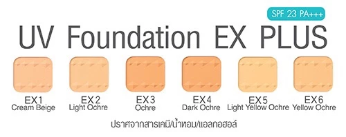 🇯🇵ของแท้100%>>แป้งผสมรองพื้น CEZANNE foundation powder EX plus EX premium UV