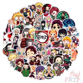 ❉ Ufotable Movie：Demon Slayer - Series 04 Anime Kamado Tanjirou Nezuko Waterproof Graffiti สติ๊กเกอร์ ❉ 50Pcs/Set DIY Fashion Luggage Laptop Skateboard Doodle Decals สติ๊กเกอร์