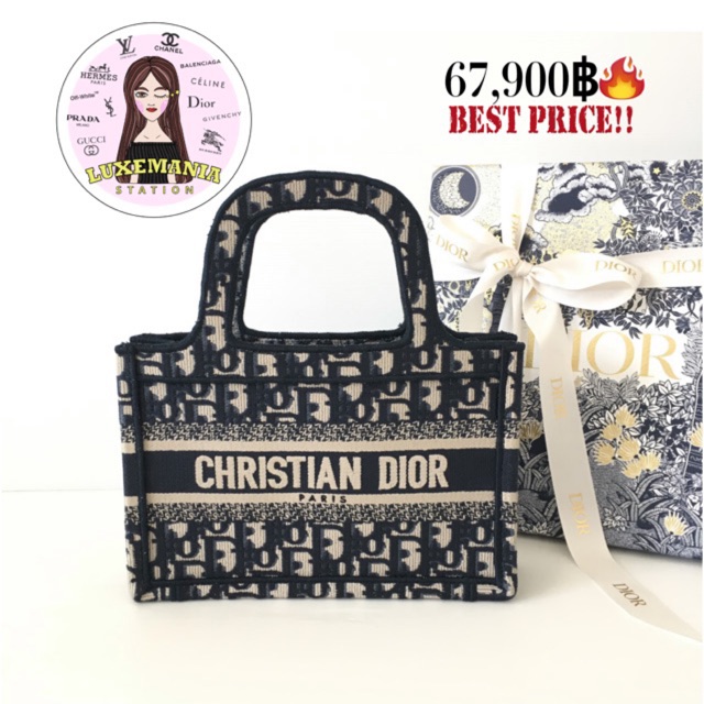 dior mini tote bag price