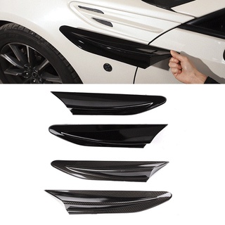 Car Side Air Outlet Fender Trim Decorate Cover for Toyota FT86 GT86 Subaru BRZ ZC6 2012-2020(Black)