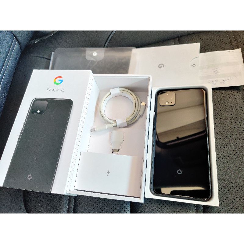 (ผ่อน 0% บัตรเครดิต)Google Pixel 4XL 128GB สีดำ มือ2 สวยครบกล่อง อุปกรณ์แท้ ชุดชาจ OTG สวย