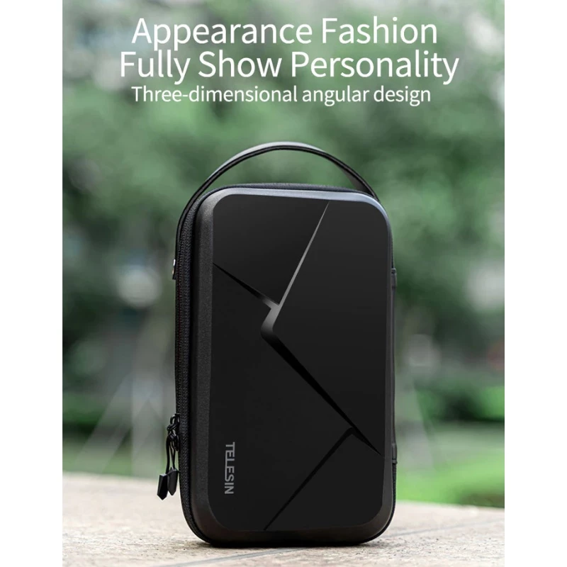 Telesin กระเป๋าเก็บ Action camera (แบบกันน้ำ) สำหรับGoproทุกรุ่น,DJI Action 5Pro/4/3,Insta360 thumbnail 8