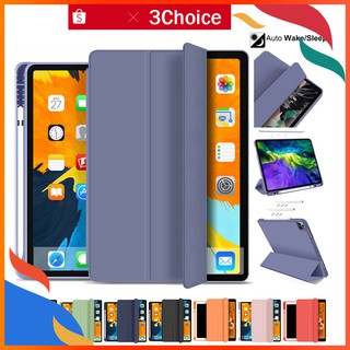 เคสไอแพด มีที่ใส่ปากกา ตั้งได้ สำหรับ PAD pro ขนาด 11 12.9 2021 นิ้ว gen8 gen9 Gen7 10.2 Air3 pro 10.5 9.7