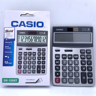 เครื่องคิดเลข CASIO 12 หลัก DX-120ST แท้100%